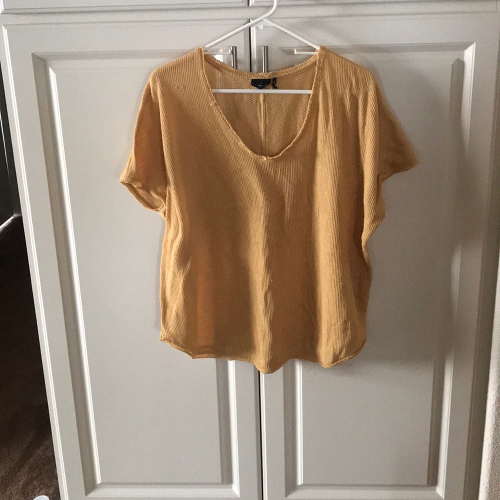 Yellow Urban Outfitters top